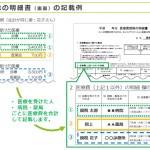 医療費控除の提出書類が簡略化されました